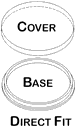 AirTite Direct Fit Coin Holders CAD Drawing