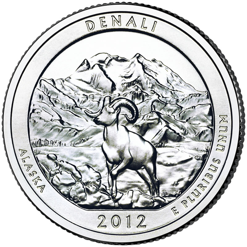 Denali National Park Quarter