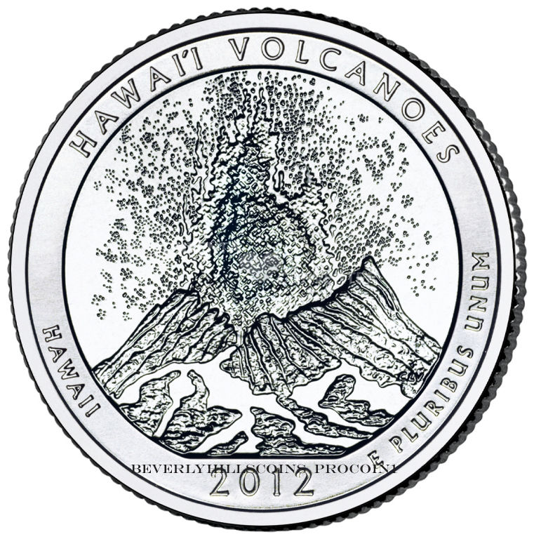 Hawaii Volcanoes National Park Quarter