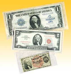 Vinyl Currency Sleeves