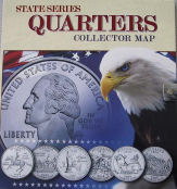 Whitman State Quarter Map