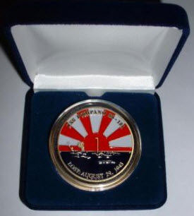 Challenge Coin in Air-Tite and VSB Display Box