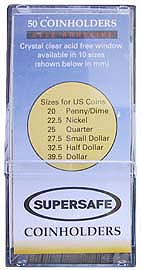 Self Seal 2x2 Cardboard Coin Holders