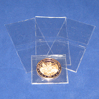 Non-Plasticized 2x2 Coin Flips