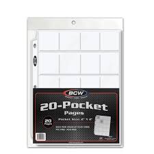 Archival Safe 20 Pocket Pages